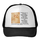 da Vinci Experience Mistress Of Masters Quote Trucker Hats