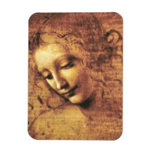 Da Vinci La Scapigliata Magnet