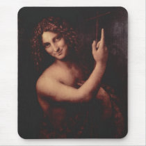 Da Vinci, Leonardo - St. John the Baptist Mousepads