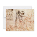 da Vinci -- Man and Horse Sketch invitations by RisingDesign da Vinci -- Man and Horse Sketch invitations