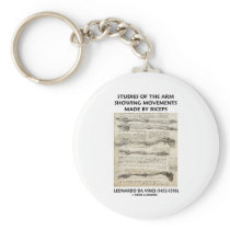 da Vinci Studies Of The Arm Movements By Biceps Key Chains