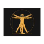 Da Vinci Vitruvian Man Postcard