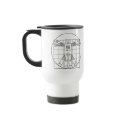 Da Vinci Vitruvian Robot mugs by strk3 Da Vinci Vitruvian Robot mugs