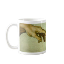 Da Vinci's Creation of Adam Mugs