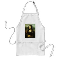 da Vinci's Mona Lisa aprons
