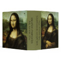 da Vinci's Mona Lisa binders