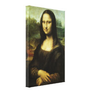 da Vinci's Mona Lisa wrappedcanvas