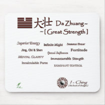 Da Zhuang White mousepads by SnakeFist Da Zhuang White mousepads