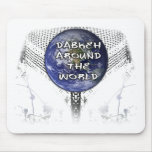 Dabkeh Around The World (with splatter brush) Mouse Pad
