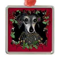 Dachshound Weiner Dog Christmas Tree Ornament