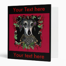 Dachshound Weiner Dog Vinyl Binders