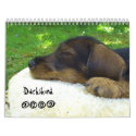 Dachshund 2009 - customizable calendar! by Rainmountain Dachshund 2009 - customizable calendar!