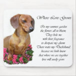 Dachshund Art Gifts Mouse Mat