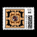 Dachshund  Art stamp stamps