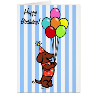 dachshund_birthday_cartoon_balloons_card