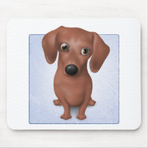 Dachshund (Brown) Alfombrillas De Ratones