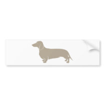 Dachshund bumper stickers by DogArtDesign Dachshund bumper stickers