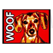 Dachshund Card