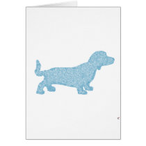 Dachshund Card