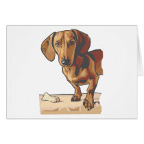 Dachshund cards by cutecanines Dachshund cards