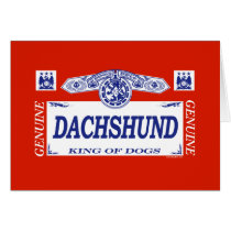 Dachshund cards