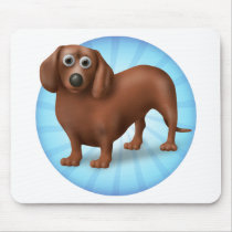 Dachshund Cartoon mousepads by cartoondogs Dachshund Cartoon mousepads