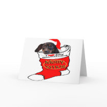 Dachshund Christmas Greeting Card