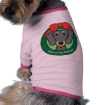 Dachshund Christmas pet clothing