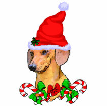 Dachshund Christmas Gifts Ornament photo sculptures