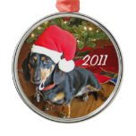 Dachshund Christmas Ornament