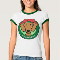 Dachshund Christmas t-shirts