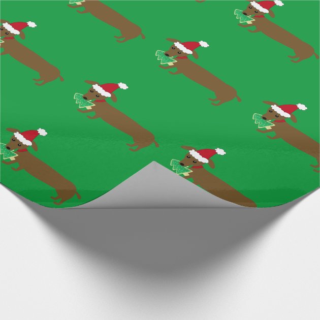 Dachshund Christmas Wrapping Paper 4/4