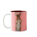 Dachshund Coffee Mug - Red by mikek92349 Dachshund Coffee Mug - Red