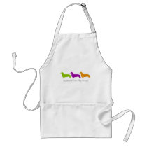 Dachshund Color My World aprons by DogArtDesign Dachshund Color My World aprons