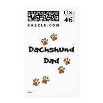 Dachshund Dad Postage