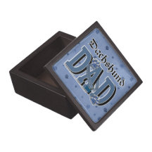 Dachshund DAD Premium Jewelry Box