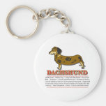 Dachshund Design Key Chains