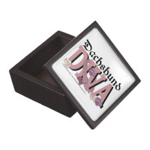 Dachshund DIVA Premium Keepsake Boxes