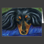 Dachshund Dog Breed Art - Hallie Cards