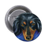 Dachshund Dog Breed Art - Hallie Pin