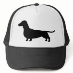 Dachshund Dog Silhouette Trucker Hat