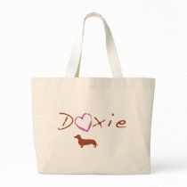 Dachshund - Doxie original artful designs Canvas Bags