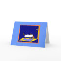 DACHSHUND GHOST CARD by boomarketing DACHSHUND GHOST CARD