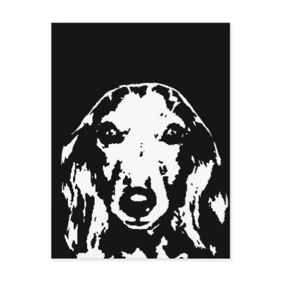 Dachshund-Geschenke - Postkarte von pupaya