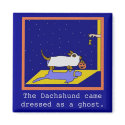 Dachshund Halloween Magnet by boomarketing Dachshund Halloween Magnet