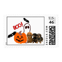 Dachshund Halloween Postage postage