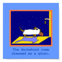 DACHSHUND HALLOWEEN POSTER posters by boomarketing DACHSHUND HALLOWEEN POSTER posters