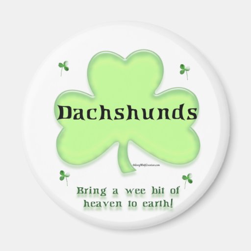 Dachshund Heaven on Earth - Magnet