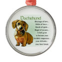 Dachshund Heritage of Love Ornaments