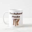 Dachshund Hocks Coffee Mug mug